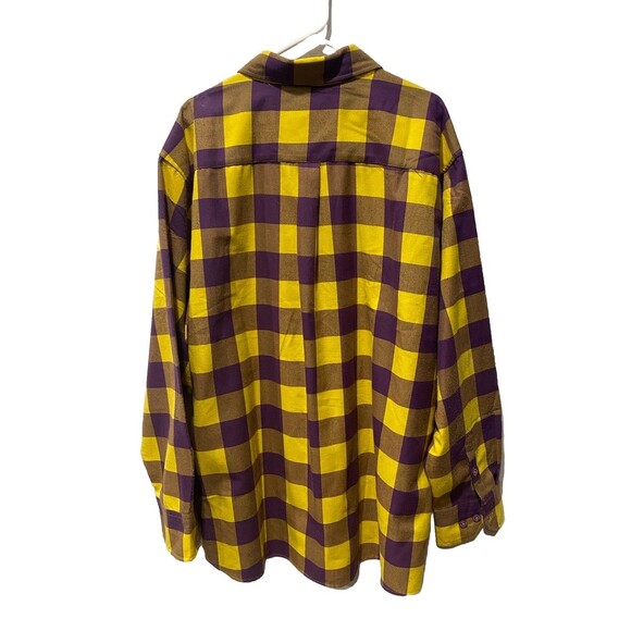 Dixxon Flannel Co Shirt Mamba Men's 4X Kobe Bryant NO 24 Plaid Lakers Rare - Picture 14 of 14
